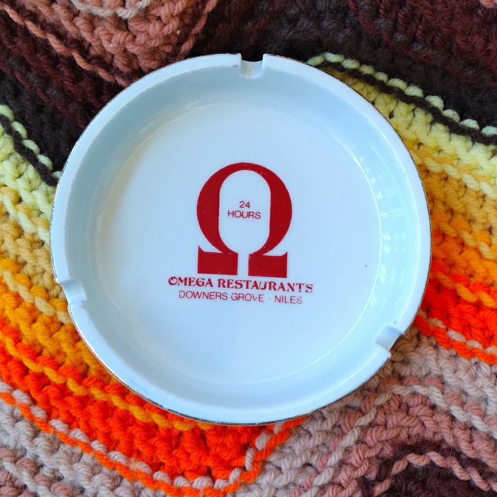 OMEGA Diner Ashtray/Trinket Dish